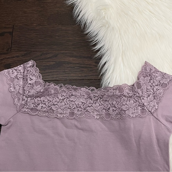 Streetwear Society | Lace off the shoulder top - Picture 2 of 5